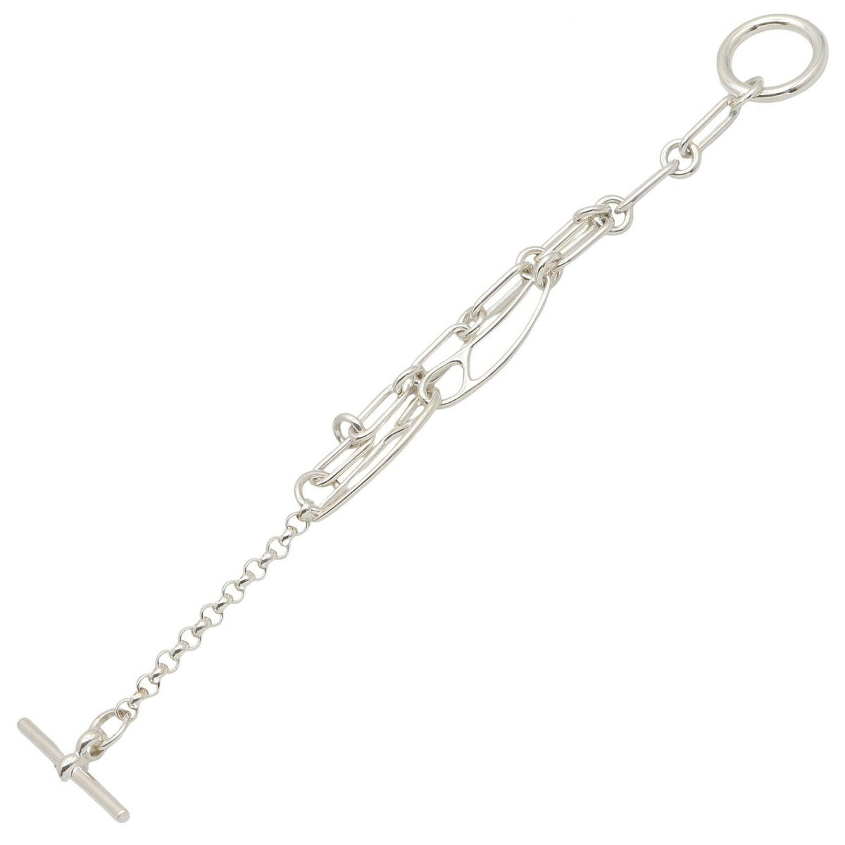 エルメス シェーヌダンクルパンク シルバー ブレスレット