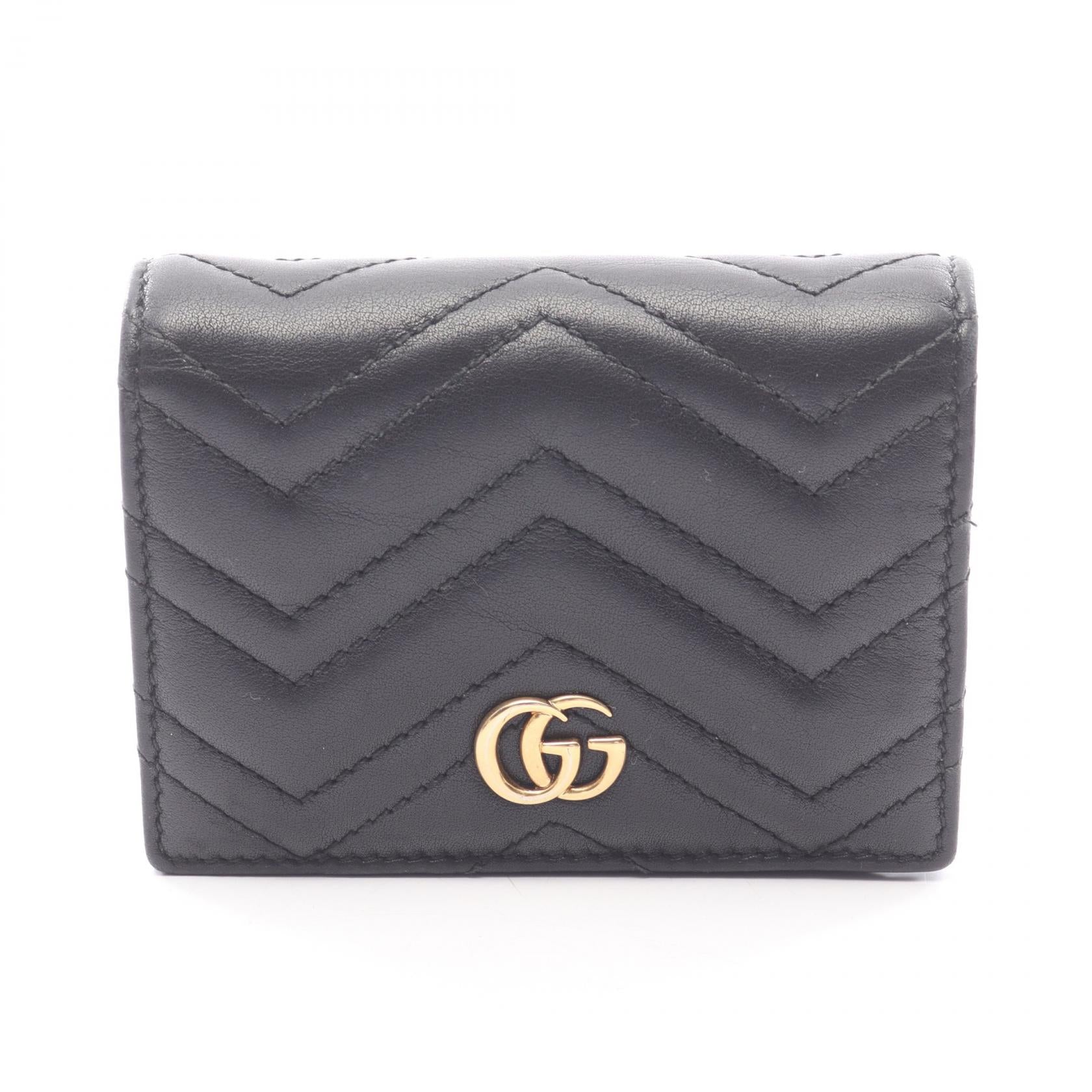 グッチ GGマーモント レザー財布