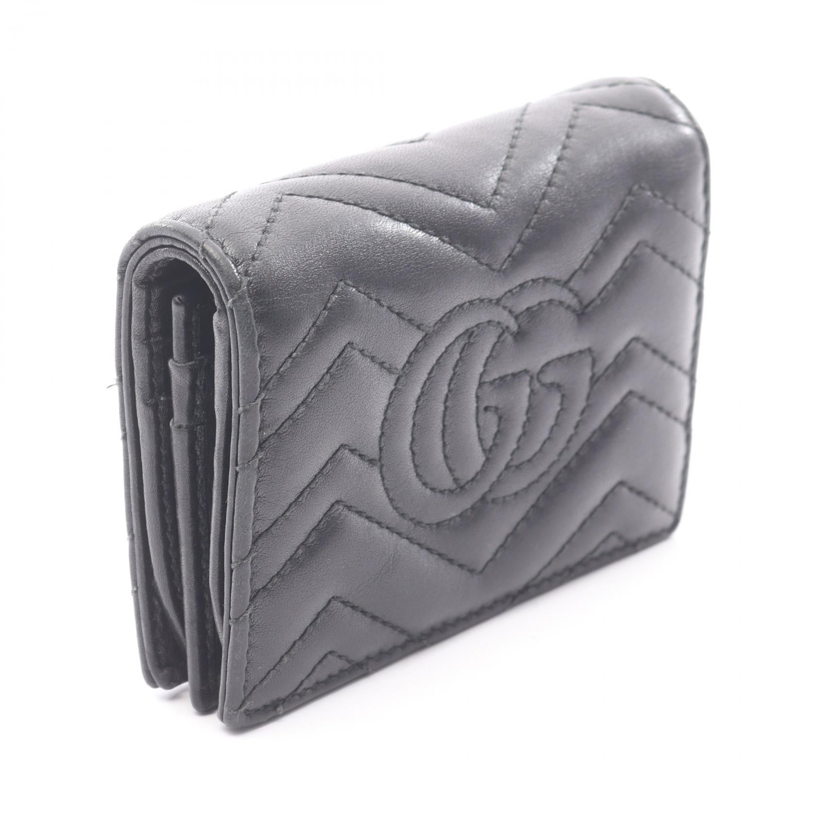 グッチ GGマーモント レザー財布