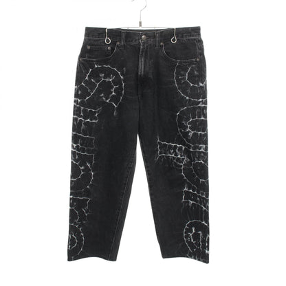 シュプリーム shibori loose fit jean コットンジーンズ