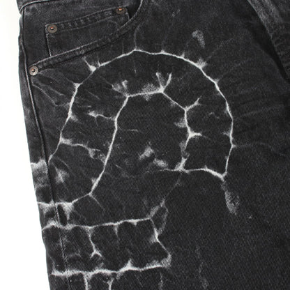 シュプリーム shibori loose fit jean コットンジーンズ