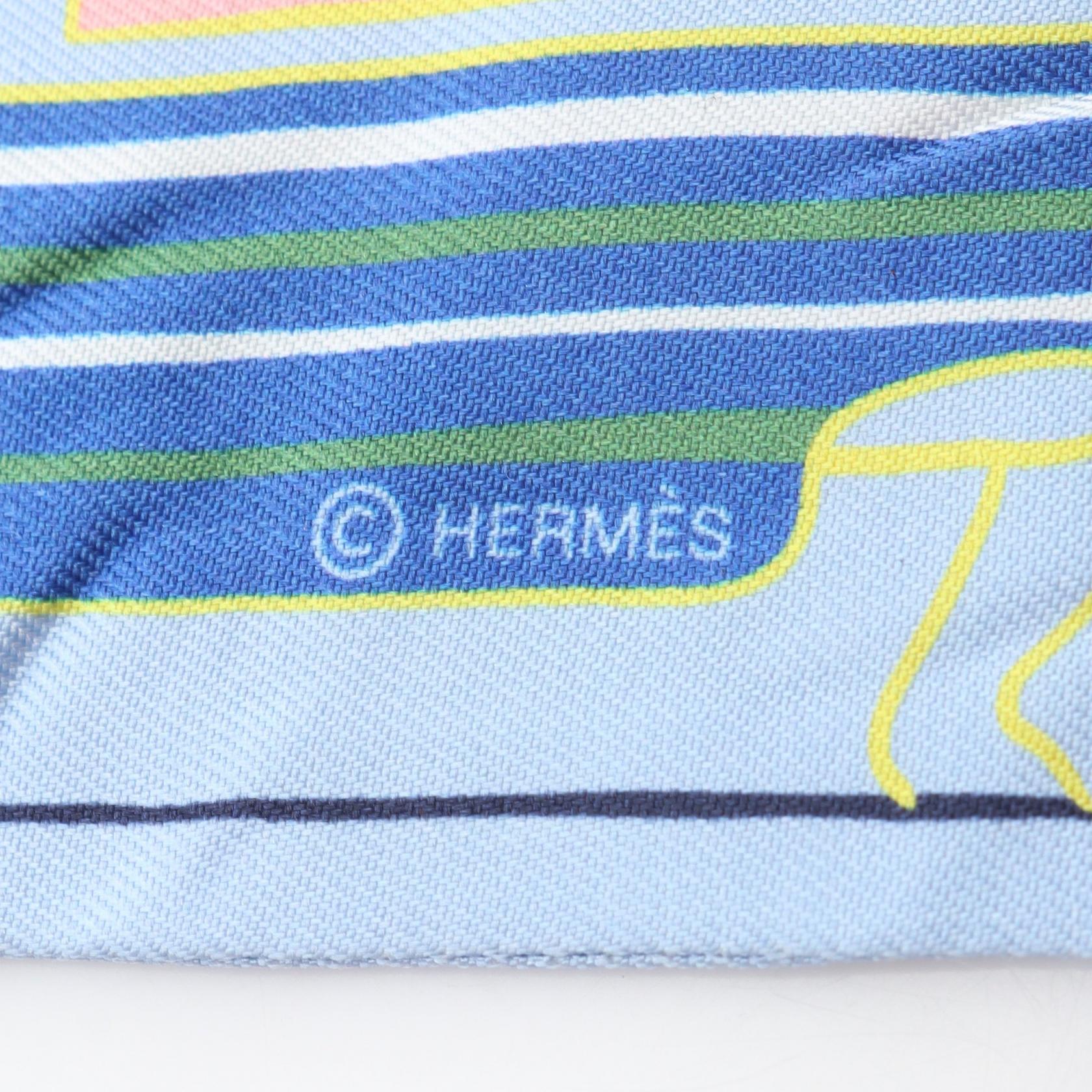 エルメス Les Chiens Parisiens シルクツイリー
