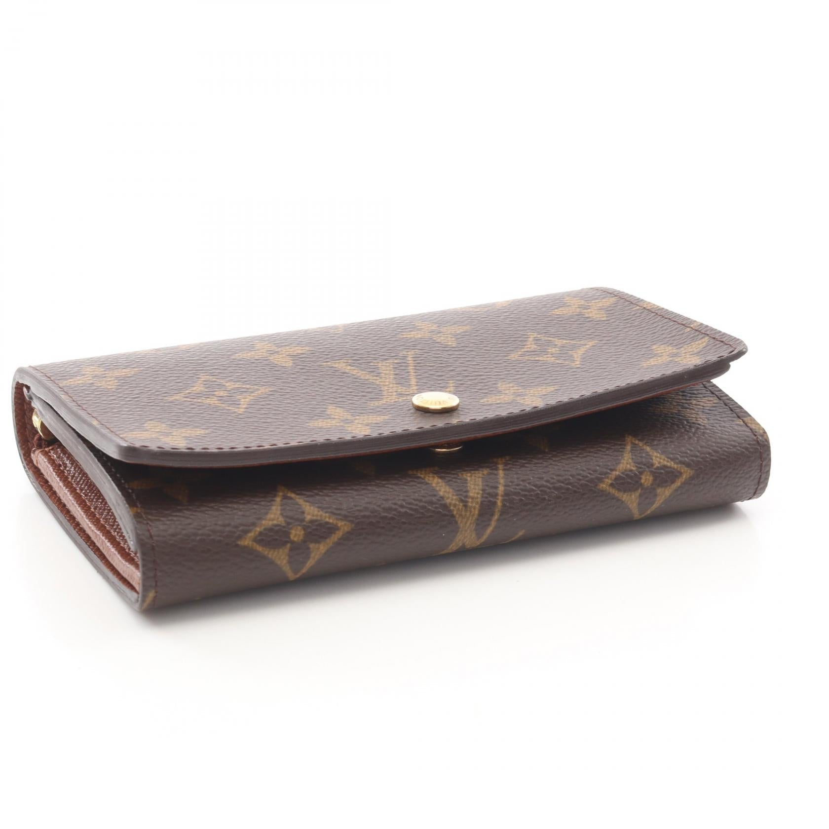 ルイヴィトン ポルトモネビエトレゾール モノグラム 財布