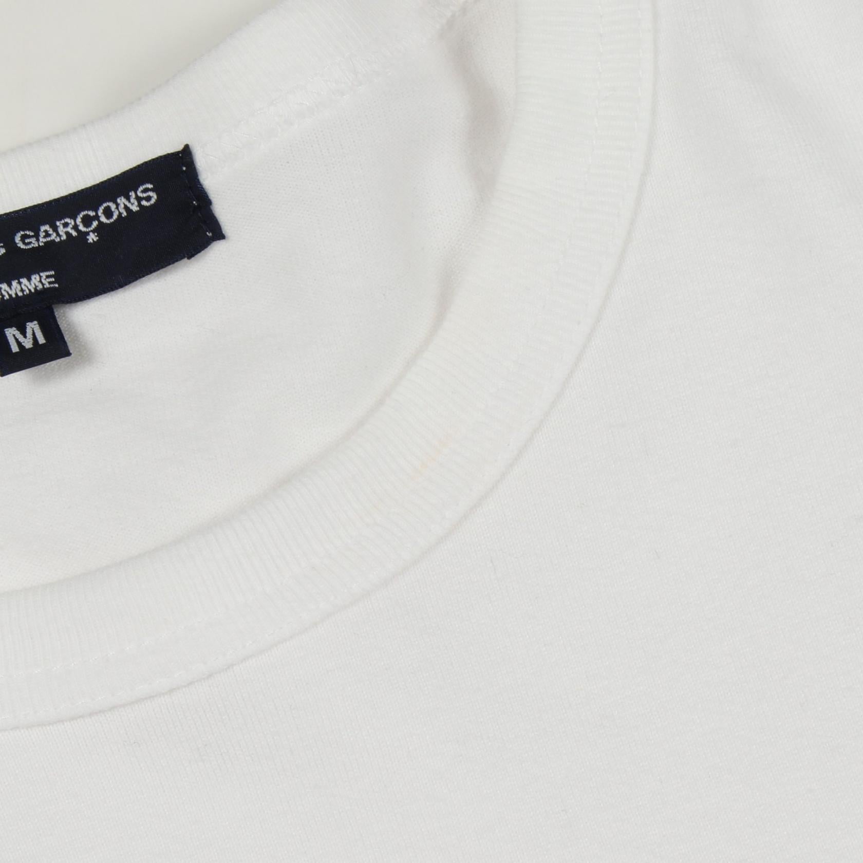 コムデギャルソンオムオム コットンTシャツ