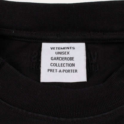 ヴェトモン コットン長袖Tシャツ