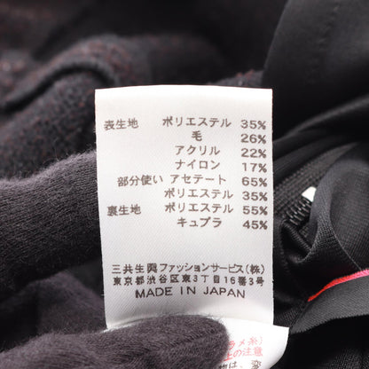 レオナール シルクポリエステルワンピース