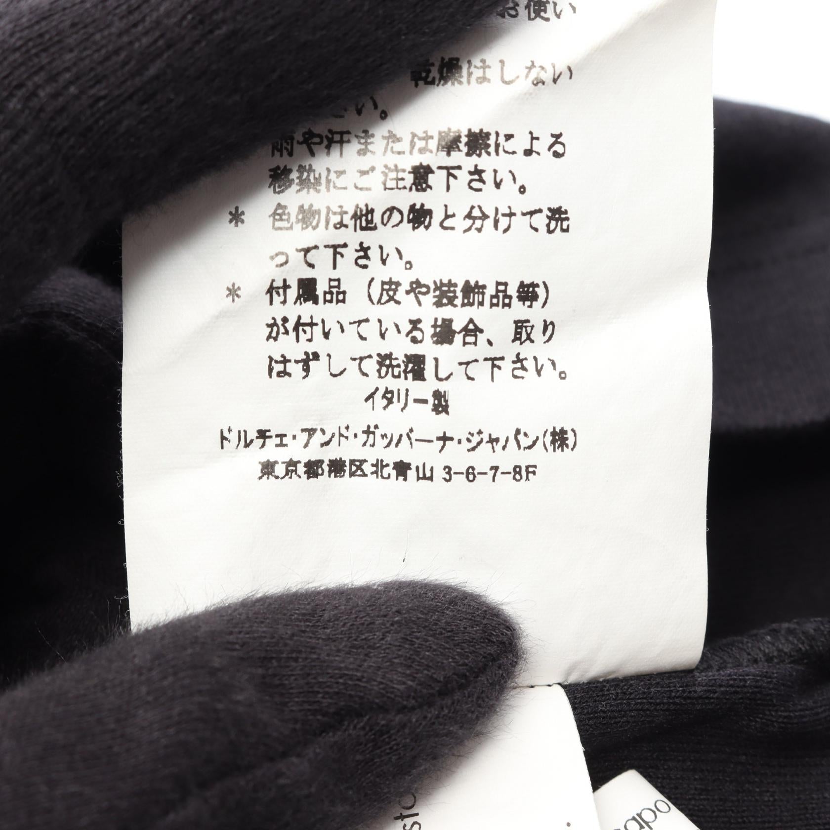 ドルチェ＆ガッバーナ コットン半袖Tシャツ