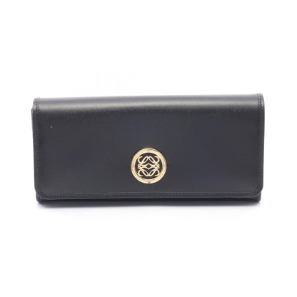ロエベ アナグラム レザー 二つ折り長財布