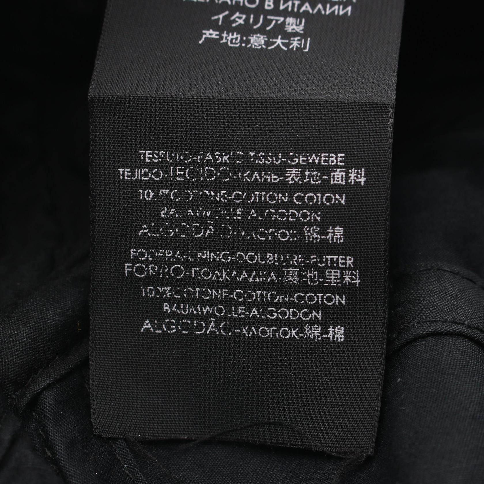 バレンシアガ TATTOO LOGO コットンキャップ