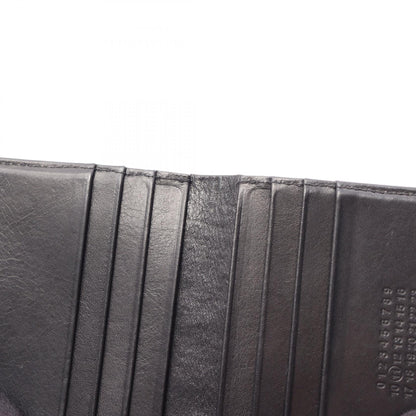 メゾンマルジェラ11 4ステッチ レザー二つ折り財布
