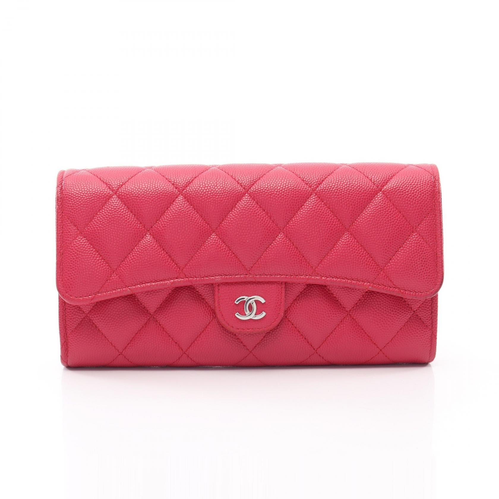 シャネル クラシックロングフラップウォレット 長財布