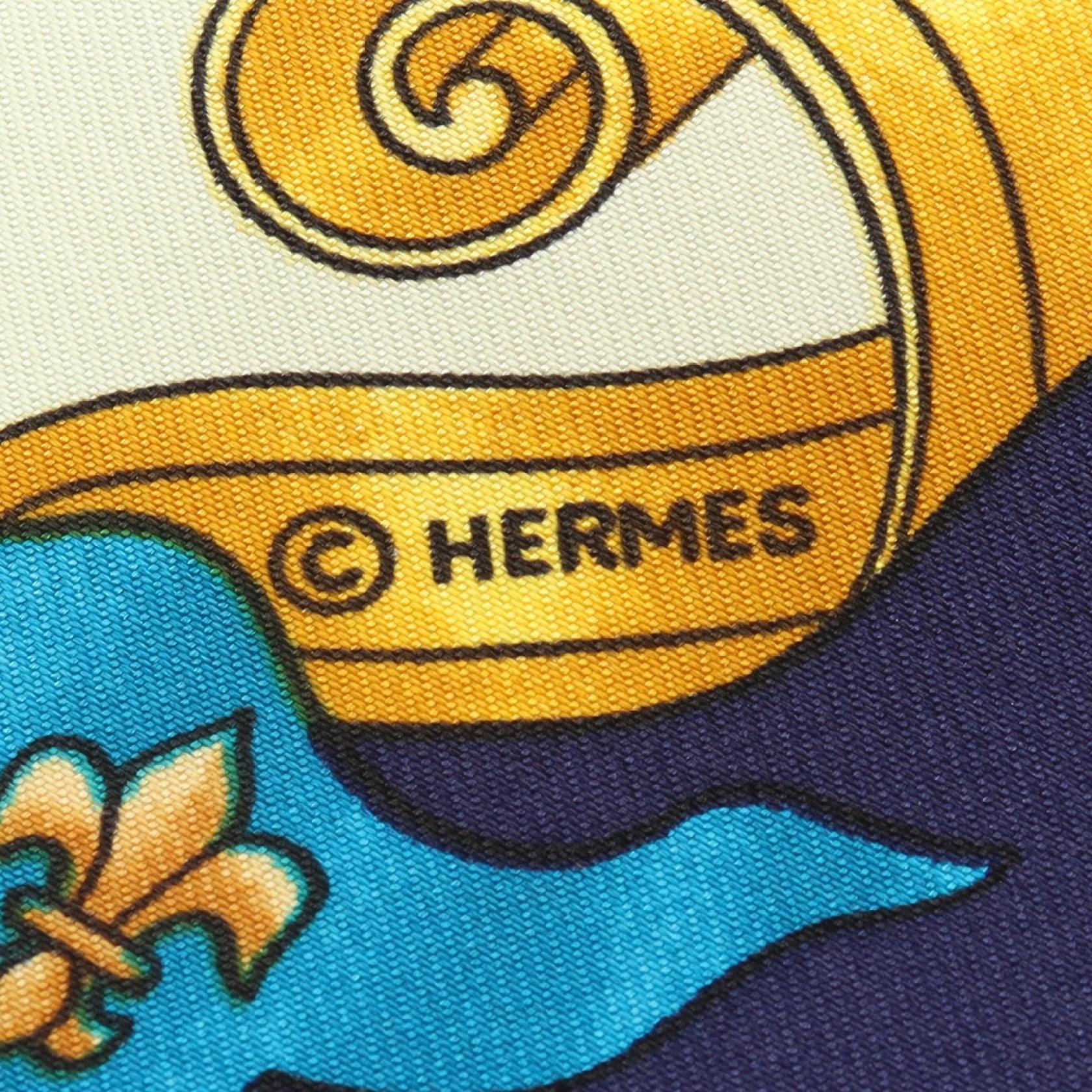 エルメス カレ90 VOILES DE LUMIERE シルクスカーフ