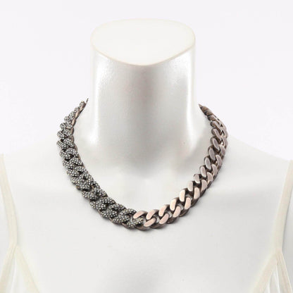 イヴサンローラン METAL CURB CHAIN NECKLACE ネックレス