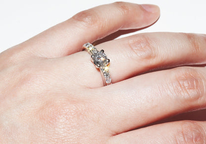 Pt900 プラチナ ダイヤモンド リング 0.52ct