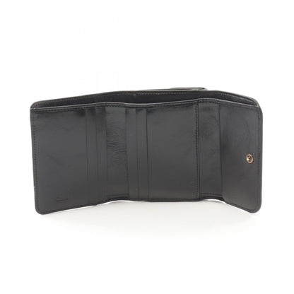 クロエ C スモール トリフォールド ウォレット シャイニー レザー