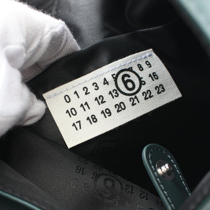 MM6 JAPANESE レザー ポリウレタン トートバッグ