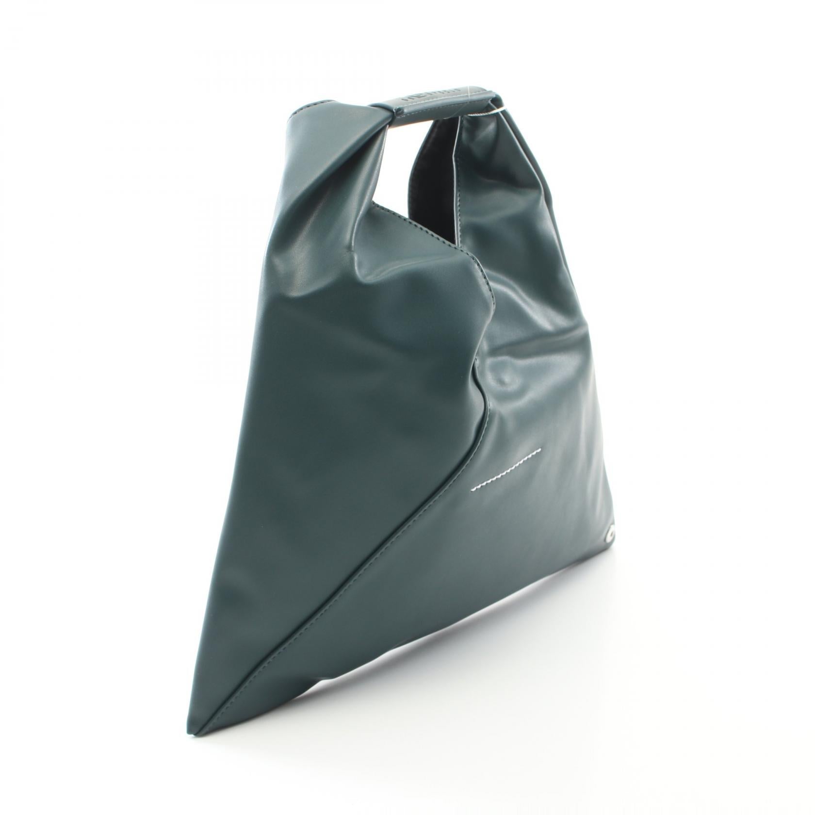 MM6 JAPANESE ミニレザーハンドバッグ