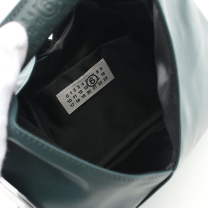 MM6 JAPANESE ミニレザーハンドバッグ