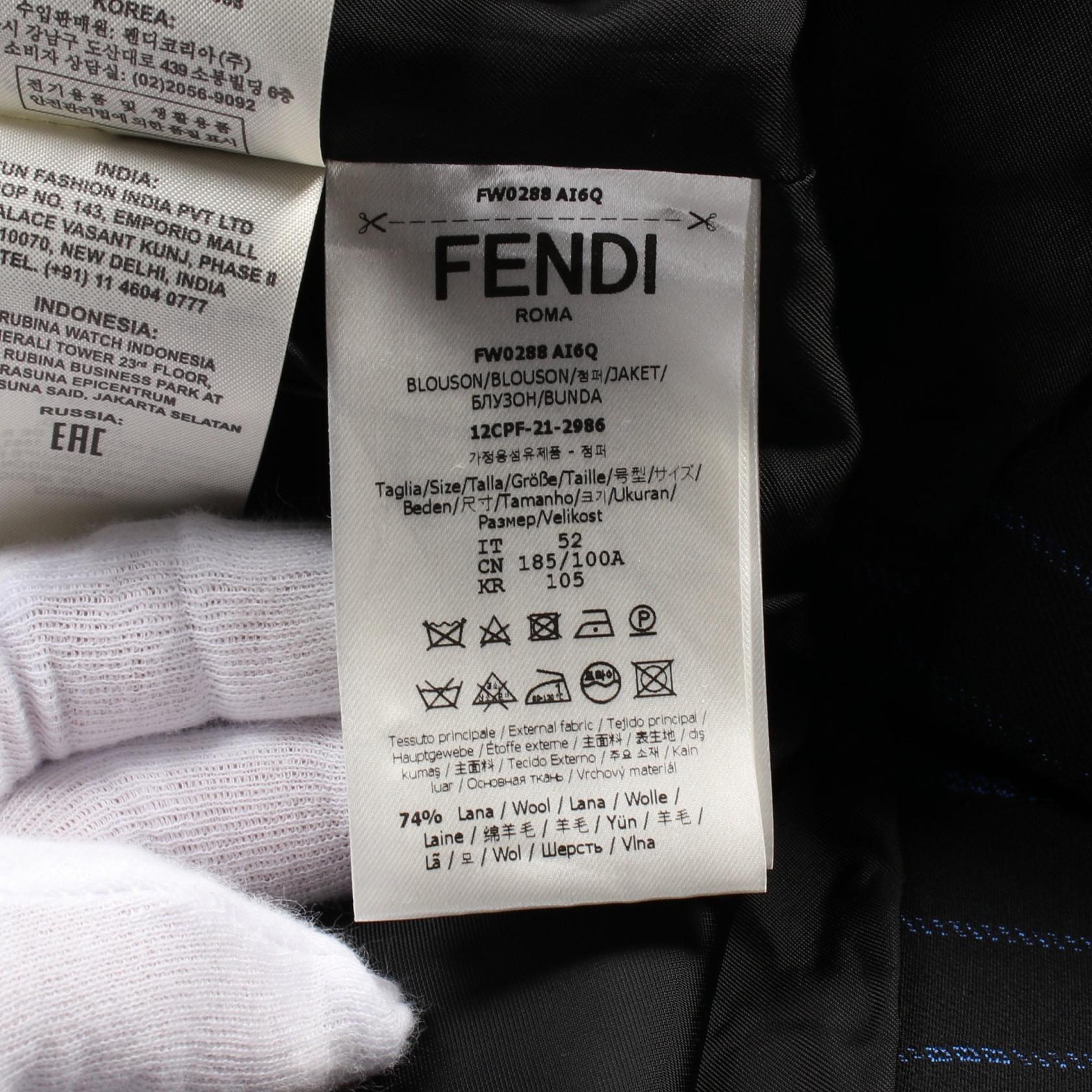 フェンディ ウール アウターウェア