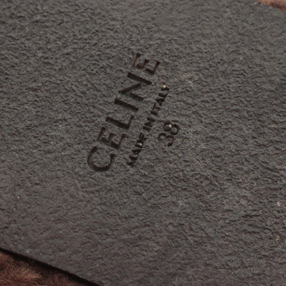 セリーヌ トリオンフ ウール ミュール サンダル