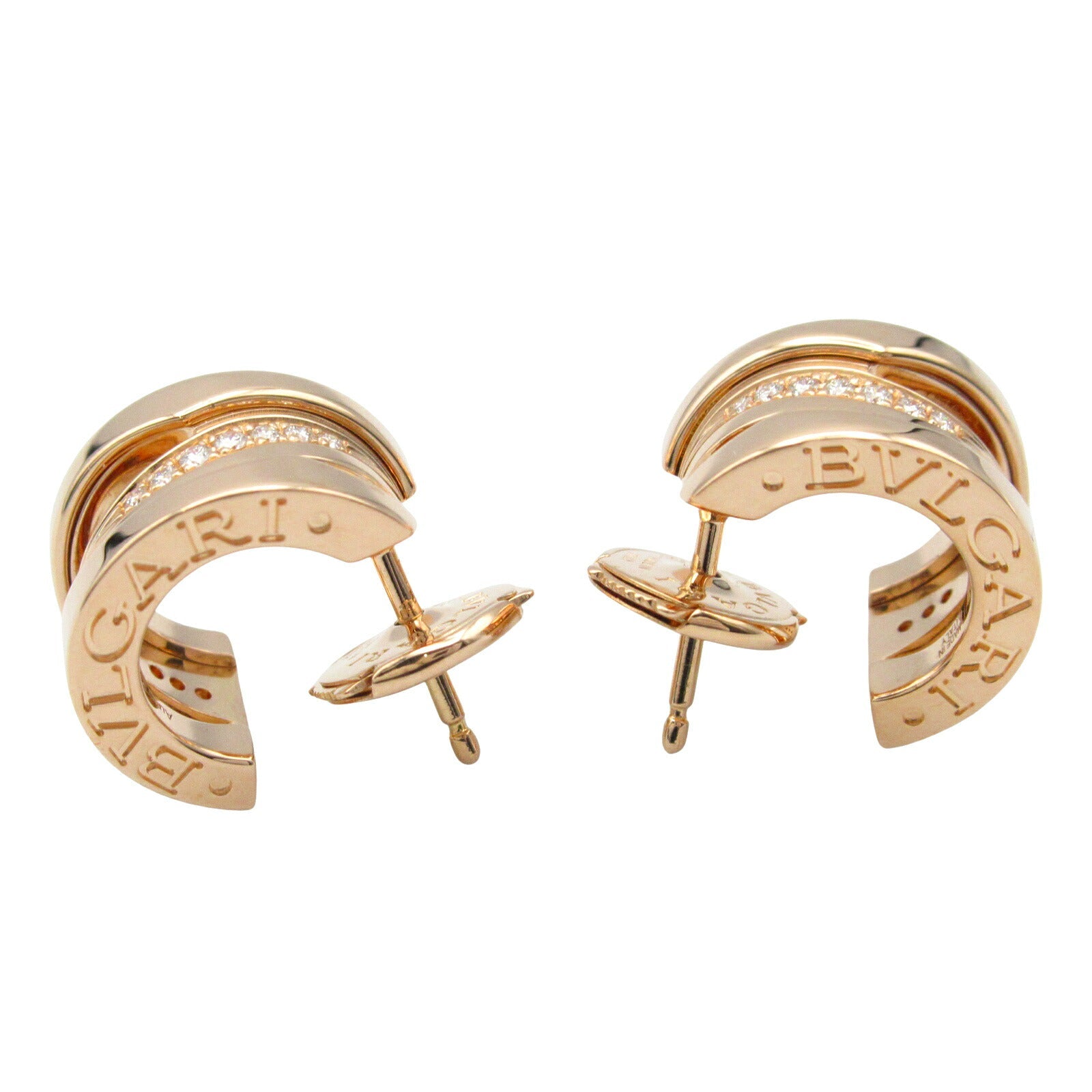 ブルガリ B-zero1 ダイヤモンドピアス