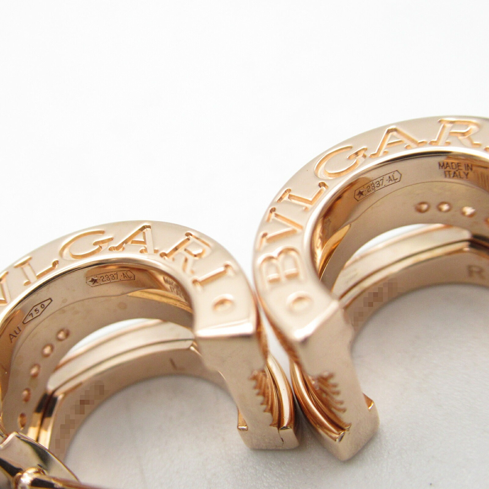 ブルガリ B-zero1 ダイヤモンドピアス