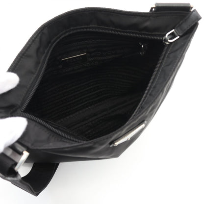 プラダ テッスート サフィアーノ レザー ショルダーバッグ