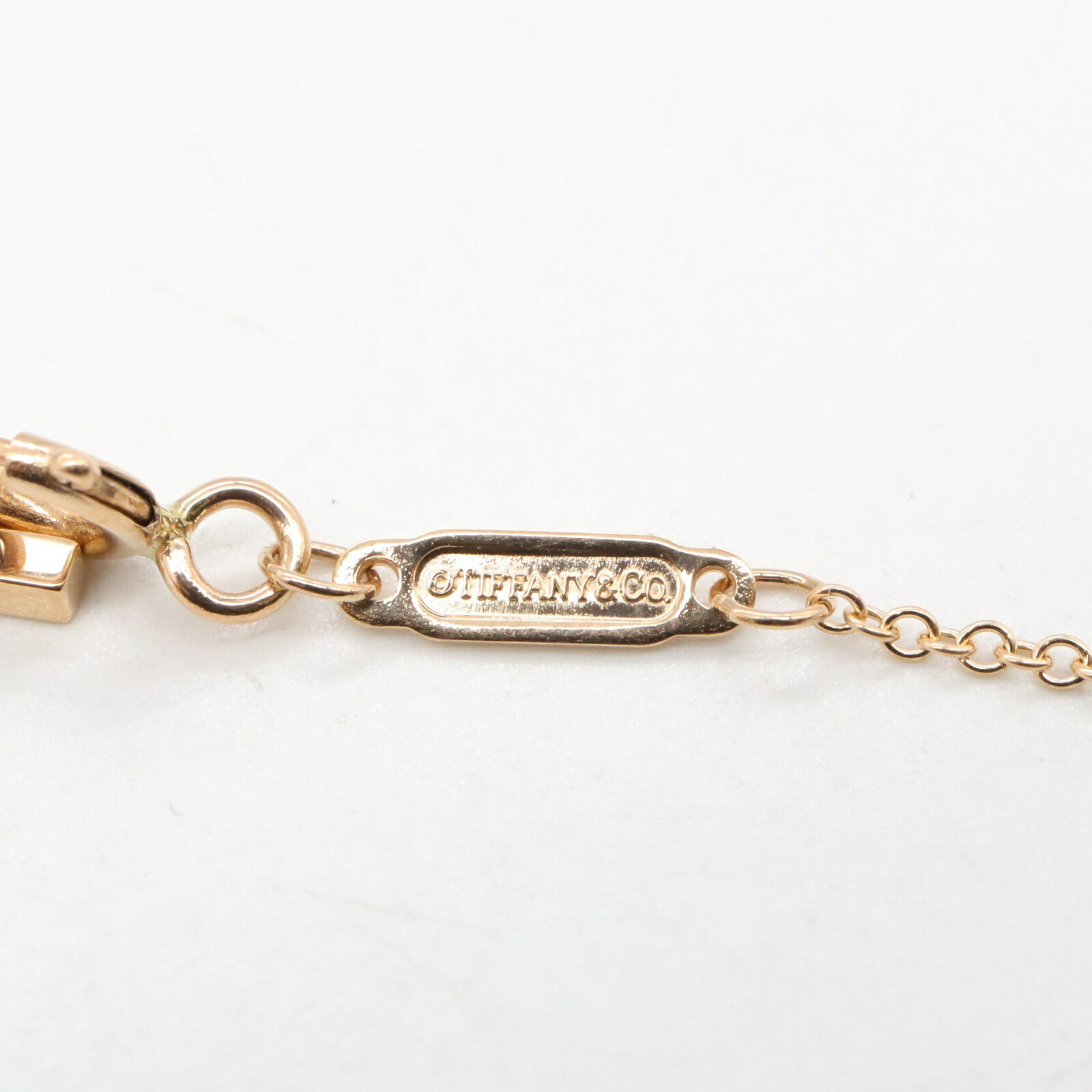 ティファニー Tスマイル Au750 ネックレス