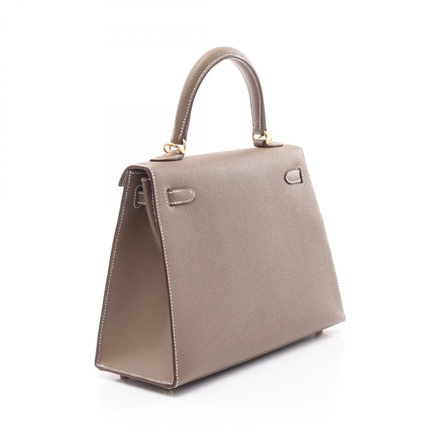 エルメス ケリー 25 ヴォー エプソン ハンドバッグ