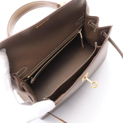 エルメス ケリー 25 ヴォー エプソン ハンドバッグ