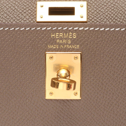 エルメス ケリー 25 ヴォー エプソン ハンドバッグ