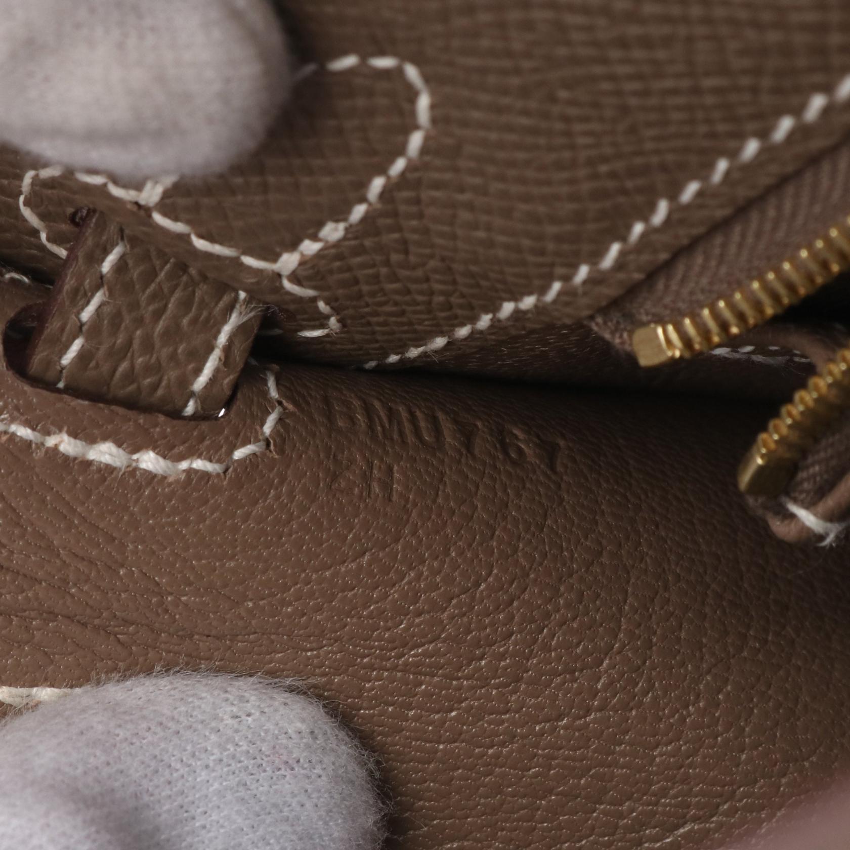 エルメス ケリー 25 ヴォー エプソン ハンドバッグ