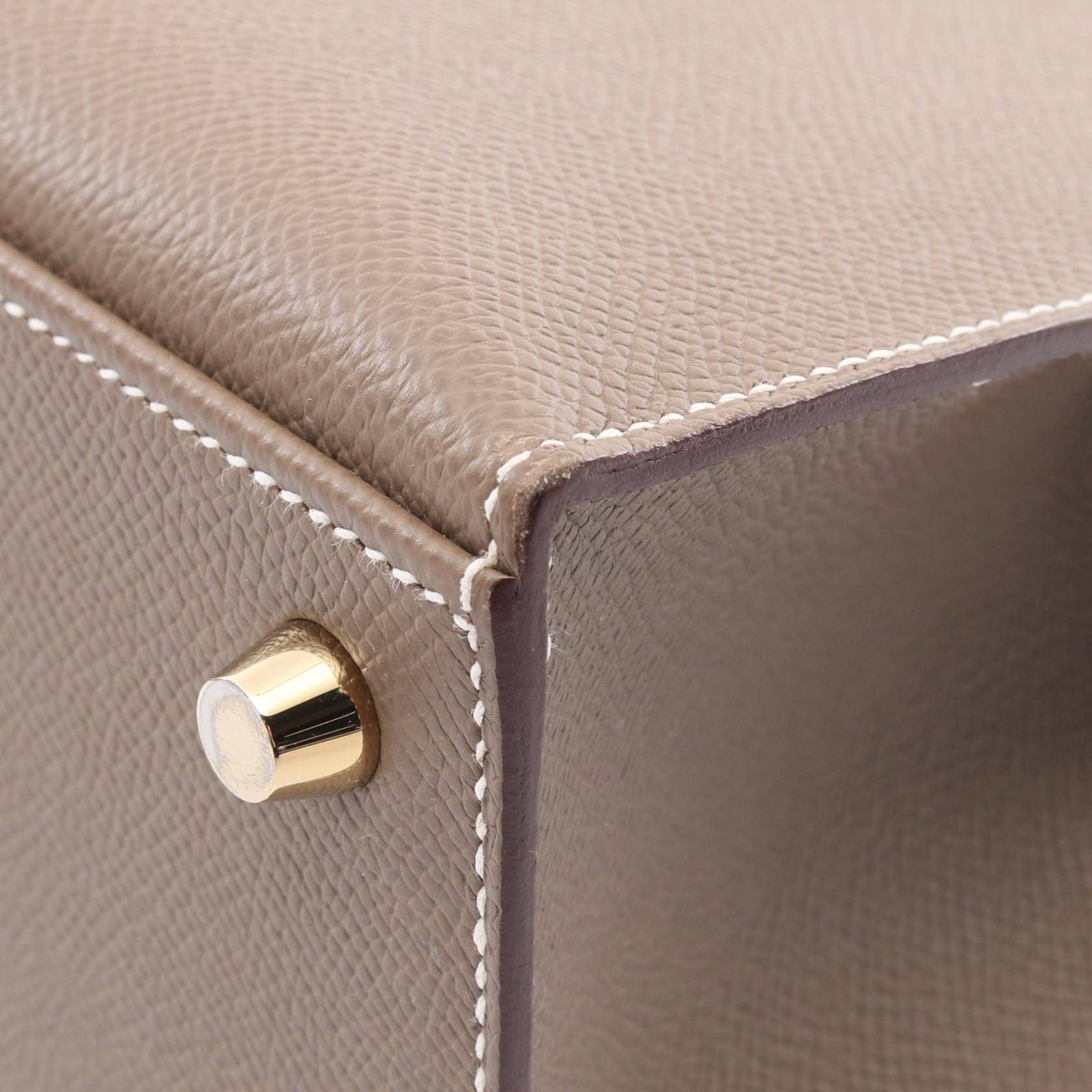 エルメス ケリー 25 ヴォー エプソン ハンドバッグ