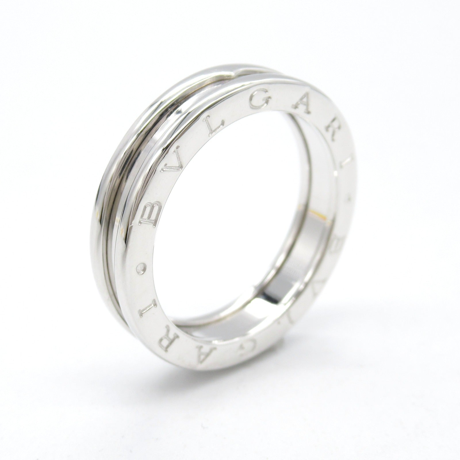 ブルガリ B-zero1 K18WG リング サイズ 17