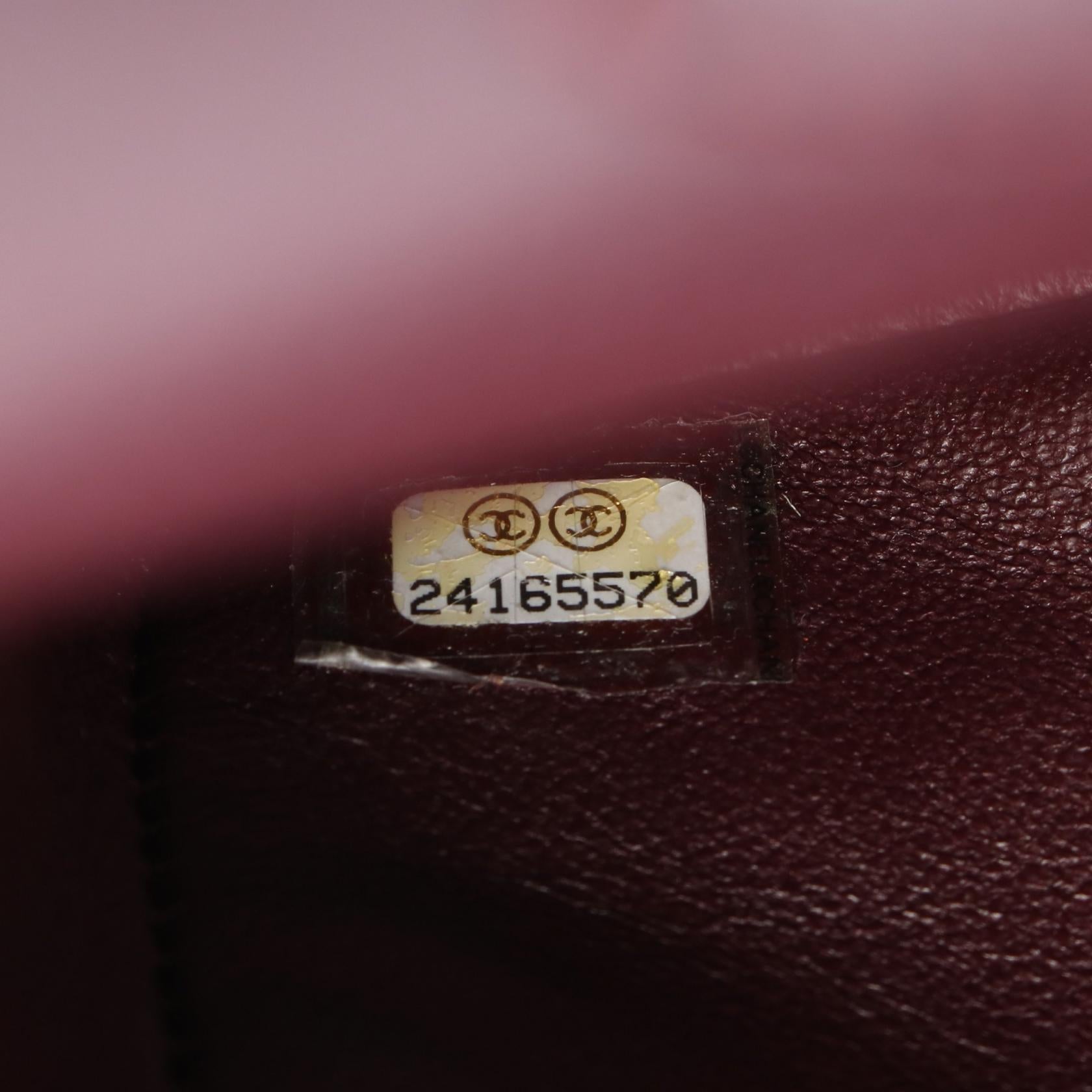 シャネル 2.55 マトラッセ レザー ショルダー バッグ