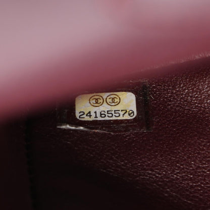 シャネル 2.55 マトラッセ レザー ショルダー バッグ