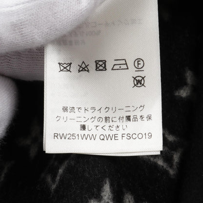 ルイヴィトン リブフードダブルフェイス ウールシルクポンチョ