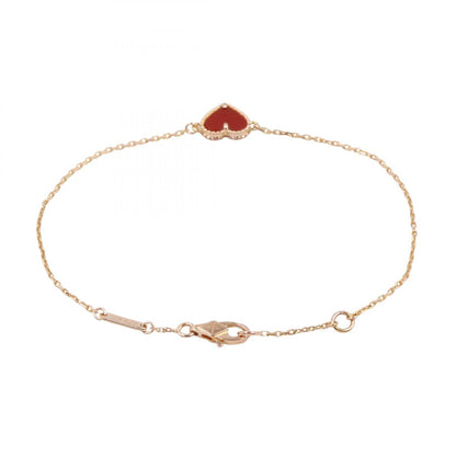 ヴァン クリーフ & アーペル スウィート ハート Au750 カーネリアン ブレスレット