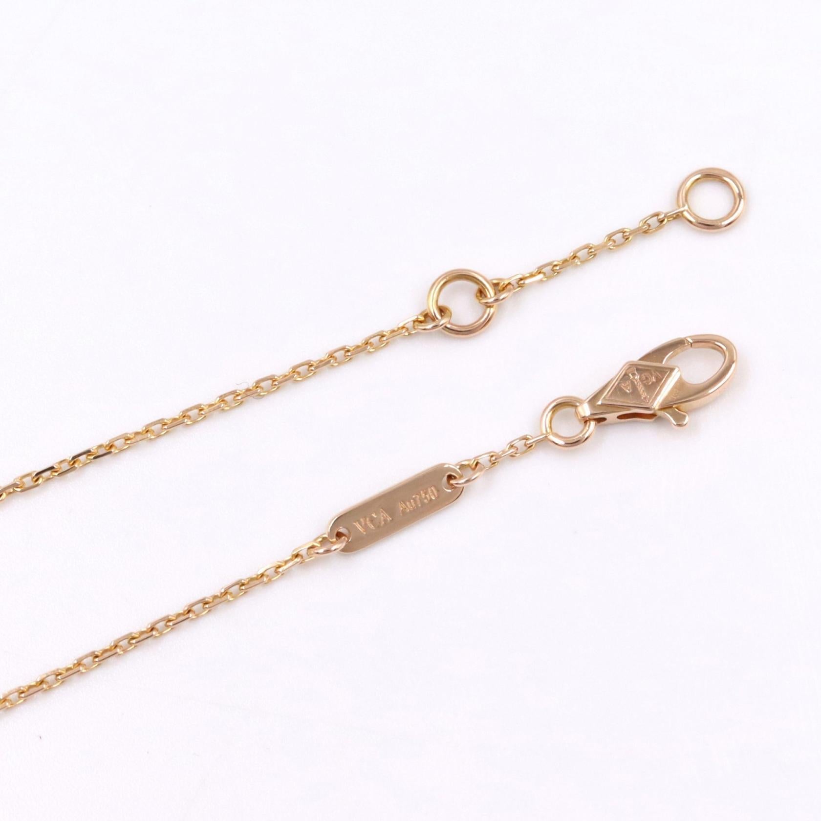 ヴァン クリーフ & アーペル スウィート ハート Au750 カーネリアン ブレスレット