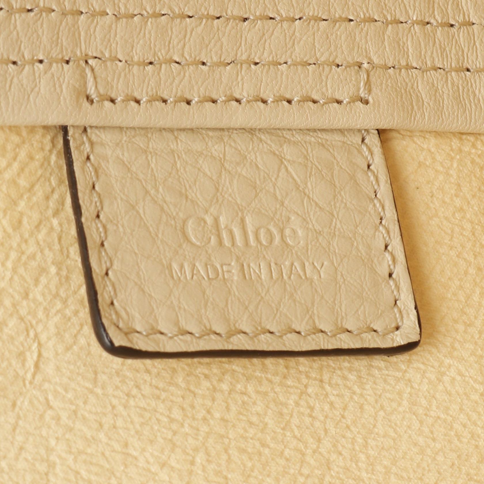 クロエ SPIN レザー トートバッグ