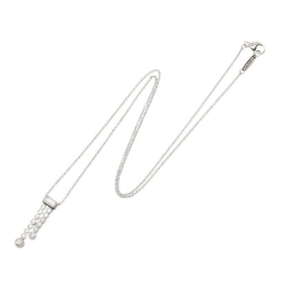 ティファニー & Co. ジャズ ダブル ドロップ Pt950 ネックレス