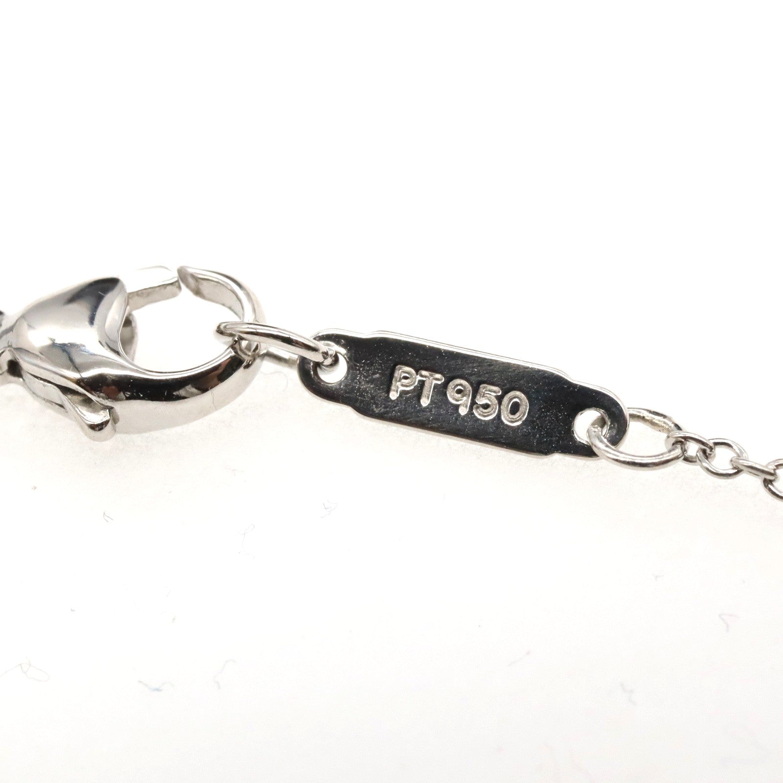 ティファニー & Co. ジャズ ダブル ドロップ Pt950 ネックレス