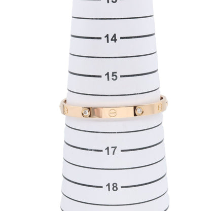 カルティエ ラブ ブレスレット ピンクゴールド ダイヤ 17