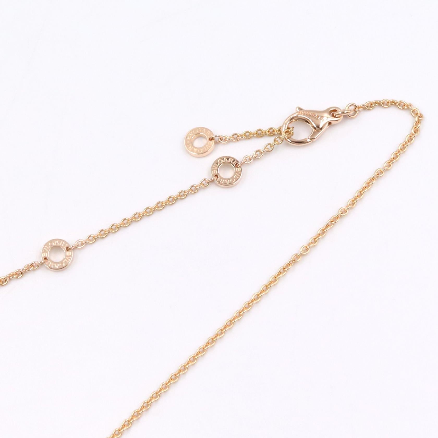 ブルガリ B-zero1 K18PG セラミック ネックレス