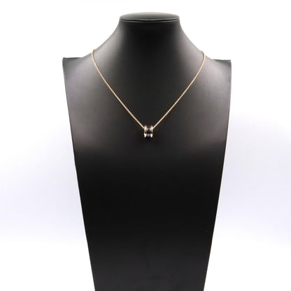 ブルガリ B-zero1 K18PG セラミック ネックレス