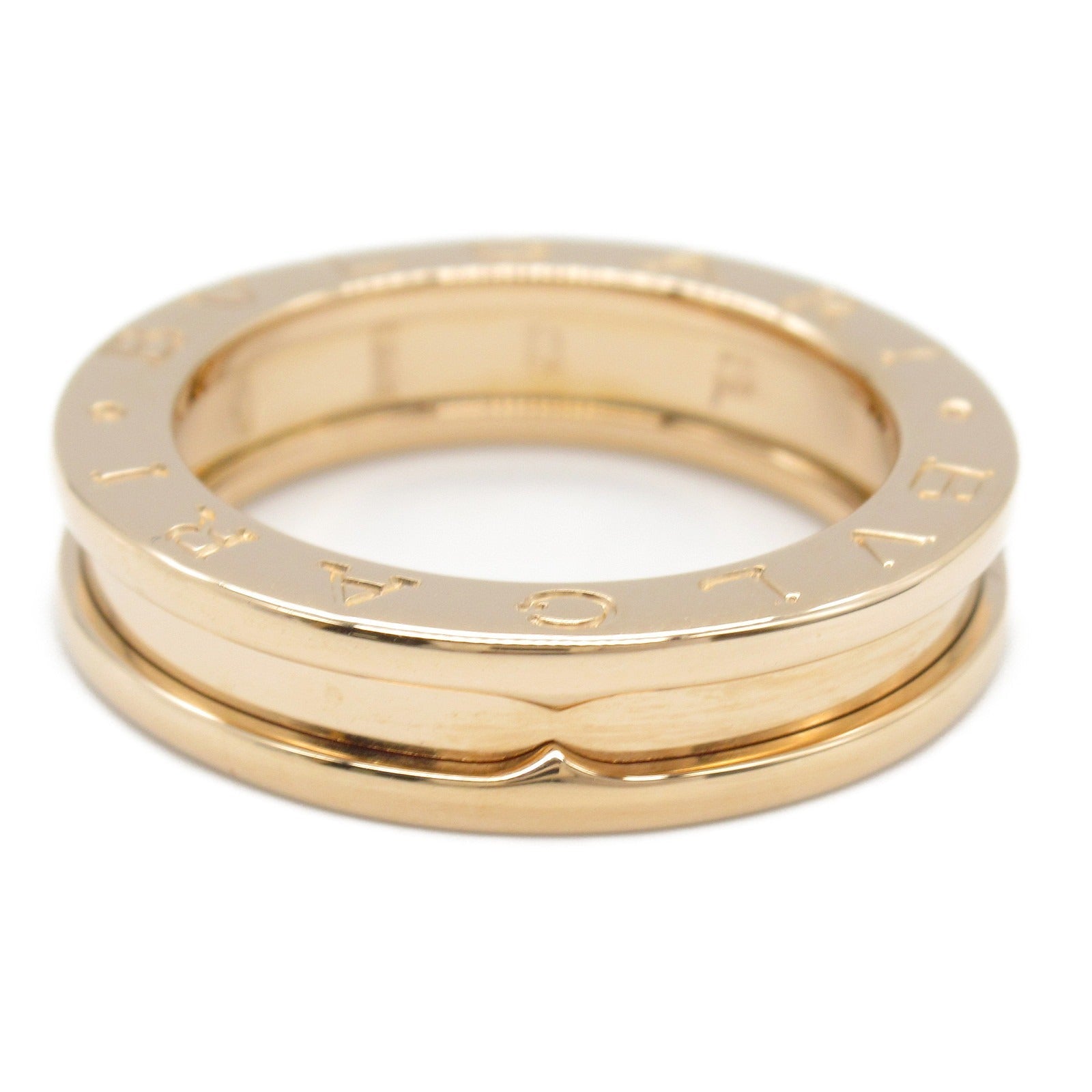 ブルガリ B-zero1 Au750 Ring Size 10