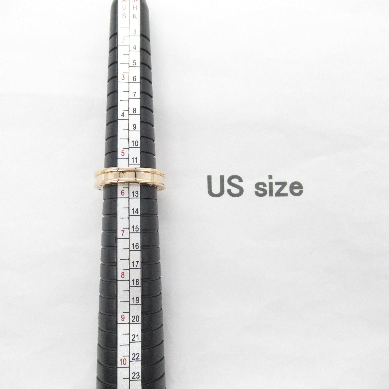 ブルガリ B-zero1 Au750 Ring Size 10