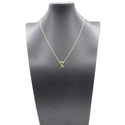 ティファニー ラビングハート Au750 ネックレス