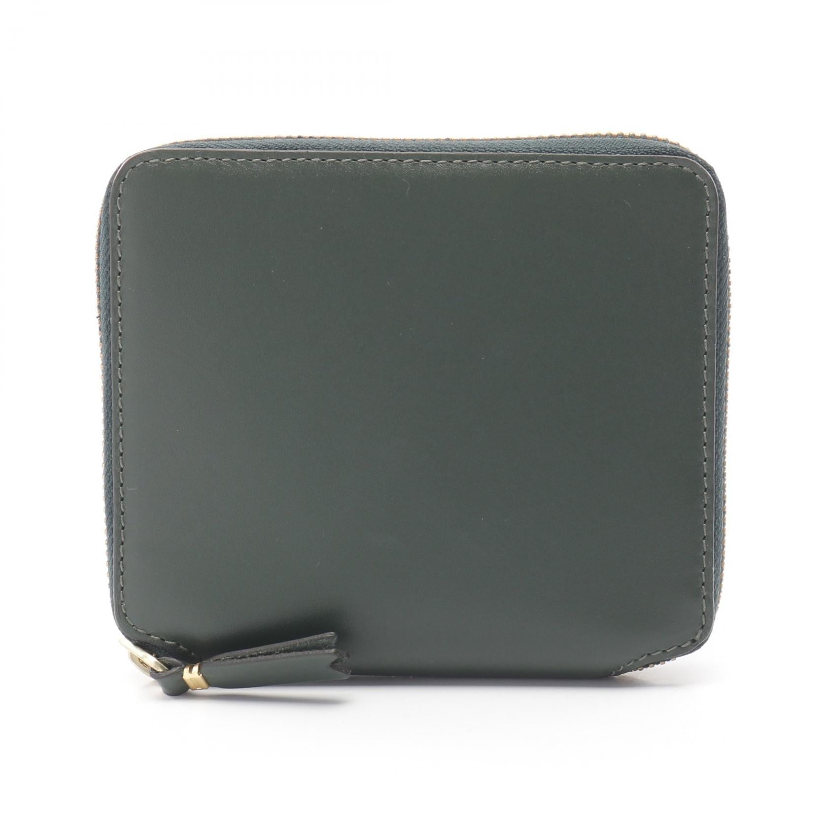 コム デ ギャルソン SA2100BGRN レザー ウォレット