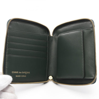 コム デ ギャルソン SA2100BGRN レザー ウォレット